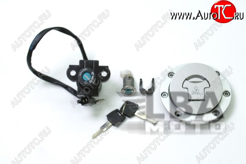 3 079 р. Комплект ключей и замков для Honda CB400 1992-1998  пм-00001434  с доставкой в г. Воронеж