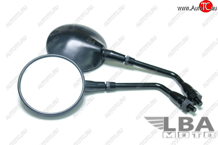 2 999 р. Зеркала для мотоцикла Honda CB1000, CB1300, CB600 Черные  пм-00001116  с доставкой в г. Воронеж