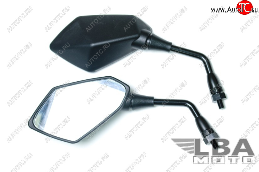 2 259 р. Зеркала для мотоцикла Kawasaki Z750, Z1000, ER-6N 07-10  пм-00001129  с доставкой в г. Воронеж