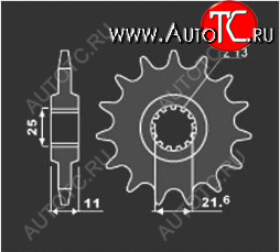 1 049 р. PBR Звезда передняя 2142 C16  64 777  с доставкой в г. Воронеж