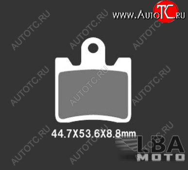2 499 р. Тормозные колодки Nissin 2P-265NS (353)  28 560  с доставкой в г. Воронеж