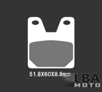 3 599 р. Тормозные колодки Nissin 2P-267ST(264)  28 563  с доставкой в г. Воронеж. Увеличить фотографию 1