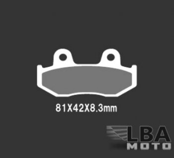 3 099 р. Тормозные колодки Nissin 2P-310NS (1343)  пм-00005922  с доставкой в г. Воронеж. Увеличить фотографию 1