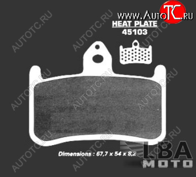 2 599 р. Тормозные колодки Nissin 2P-203NS (154)  9 152  с доставкой в г. Воронеж