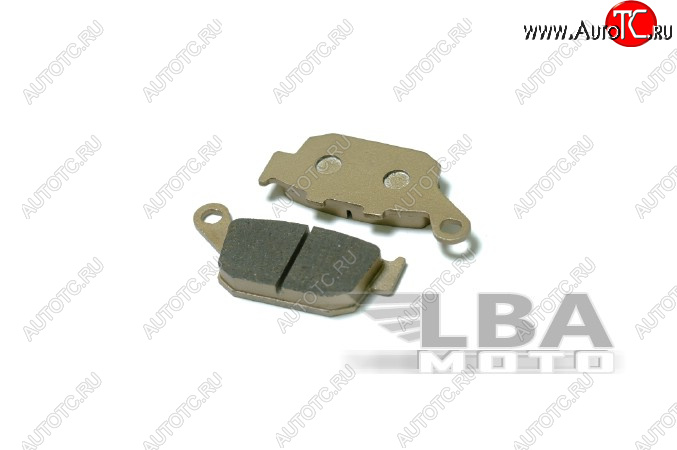 1 029 р. Тормозные колодки задние для мотоцикла Honda CB400 92-98  пм-00001460  с доставкой в г. Воронеж