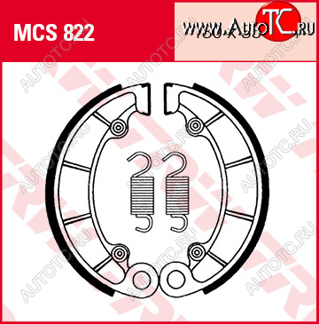4 819 р. Тормозные колодки TRW MCS822  mcs822  с доставкой в г. Воронеж