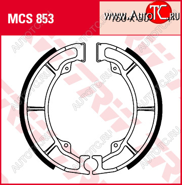 4 019 р. Тормозные колодки TRW MCS853  mcs853  с доставкой в г. Воронеж