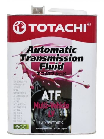 4 649 р. Жидкость для АКПП TOTACHI ATF Multi-Vehicle LV 4л TOTACHI A3004  с доставкой в г. Воронеж. Увеличить фотографию 1