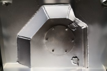 40 999 р. Топливный бак (под штатную защиту) 75 литров из алюминия (стагер) Mitsubishi L200 4  рестайлинг (2013-2016)  с доставкой в г. Воронеж. Увеличить фотографию 4