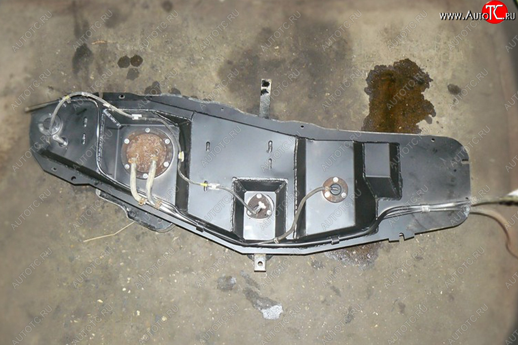 42 899 р. Топливный бак короткая база (бензин) 69 л. из алюминия (стагер) ORKA Mitsubishi Pajero 3 V70 дорестайлинг (1999-2003)  с доставкой в г. Воронеж