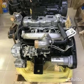 534 999 р. Двигатель Исузу 4JG2 экскаватора погрузчика грузов новый товар 7653  nartikuls4256  с доставкой в г. Воронеж. Увеличить фотографию 1