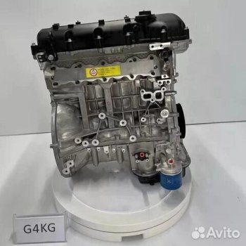 394 999 р. Двигатель хендай н1 g4kg. 2.4l новый товар 8072  nartikuls4297  с доставкой в г. Воронеж. Увеличить фотографию 1