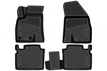 4 099 р. Коврики 3D в салон подходят для CHERY Arrizo 8 2022-, седан, 4шт. (ПУ, повышенная износостойкость)  Черри Арризо 8 FORMAT format.3da70160210k  с доставкой в г. Воронеж. Увеличить фотографию 1