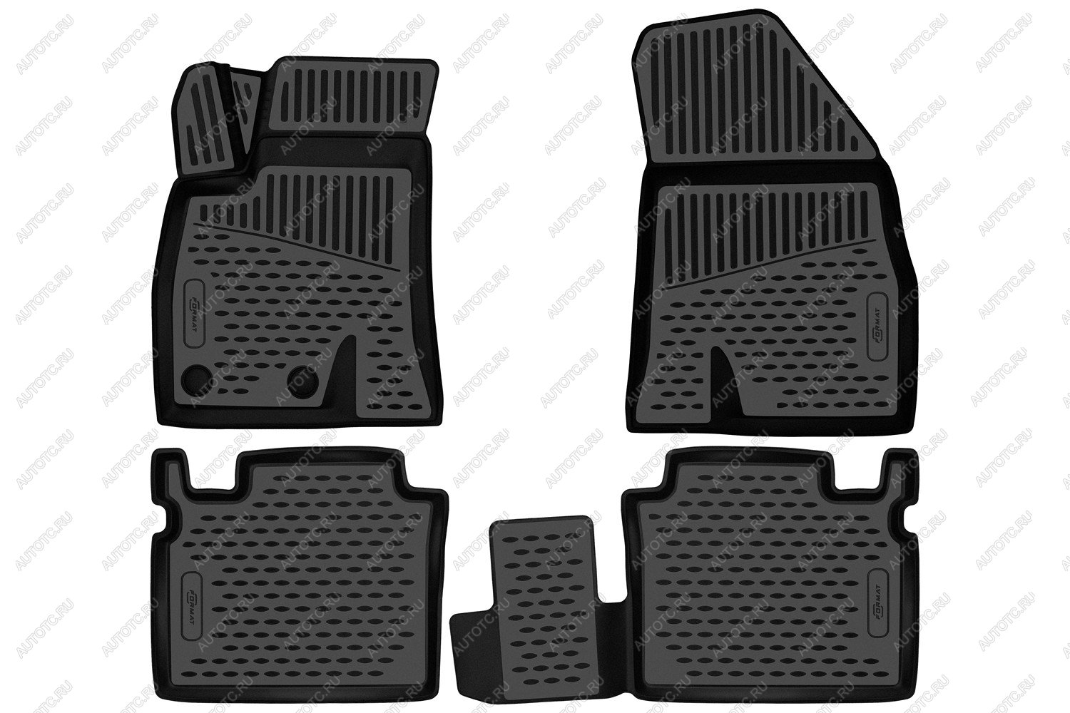 4 099 р. Коврики 3D в салон подходят для CHERY Arrizo 8 2022-, седан, 4шт. (ПУ, повышенная износостойкость)  Черри Арризо 8 FORMAT format.3da70160210k  с доставкой в г. Воронеж