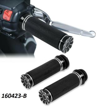 3 699 р. Грипсы на руль 25мм Harley-Davidson 2 КитайскиеЗапчасти пм-00025599  с доставкой в г. Воронеж. Увеличить фотографию 2