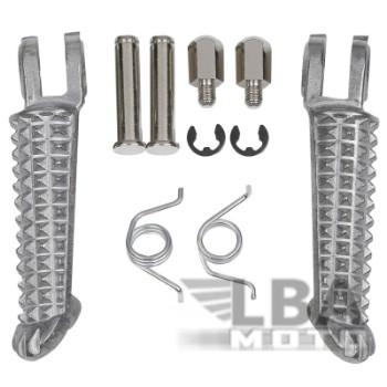 949 р. Подножки передние для мотоцикла Yamaha YZF-R1 98-14, YZF-R6 99-16 КитайскиеЗапчасти пм-00001147  с доставкой в г. Воронеж. Увеличить фотографию 1