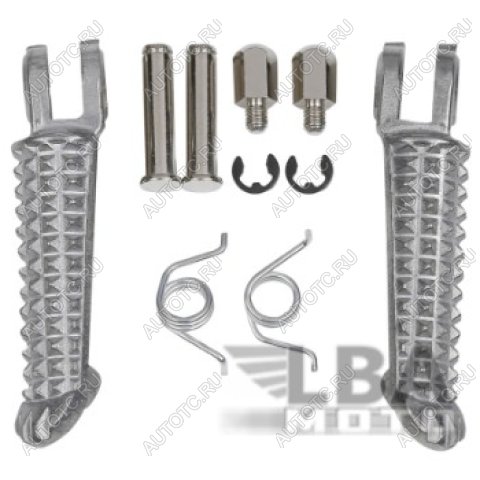 949 р. Подножки передние для мотоцикла Yamaha YZF-R1 98-14, YZF-R6 99-16 КитайскиеЗапчасти пм-00001147  с доставкой в г. Воронеж