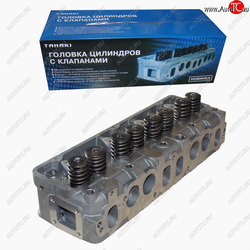 30 999 р. Головка блока цилиндров с клапанами УМЗ 4215 (АИ92газ) KENO-TANAKI   tkg-1003010-57 4215.1003010-70   с доставкой в г. Воронеж
