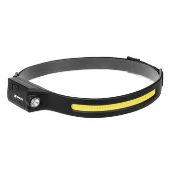 1 669 р. Фонарь налобный NISUS сенсорный LED-120 LM, COB-340 LM, IPX4, USB  n-fn-hl65  с доставкой в г. Воронеж. Увеличить фотографию 1
