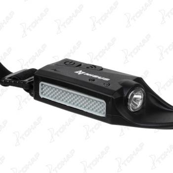1 669 р. Фонарь налобный NISUS сенсорный LED-120 LM, COB-340 LM, IPX4, USB  n-fn-hl65  с доставкой в г. Воронеж. Увеличить фотографию 11