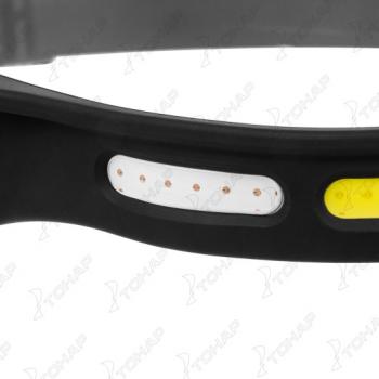 2 489 р. Фонарь налобный сенсорный LED-200 LM, COB-200LM, IPX4, USB  n-fn-hl76  с доставкой в г. Воронеж. Увеличить фотографию 8