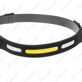 2 489 р. Фонарь налобный сенсорный LED-200 LM, COB-200LM, IPX4, USB  n-fn-hl76  с доставкой в г. Воронеж. Увеличить фотографию 7