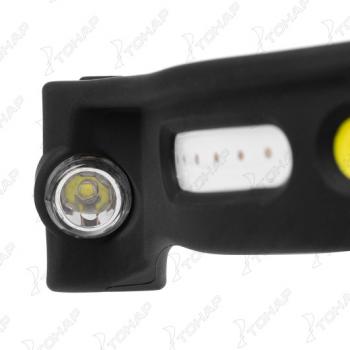 2 489 р. Фонарь налобный сенсорный LED-200 LM, COB-200LM, IPX4, USB  n-fn-hl76  с доставкой в г. Воронеж. Увеличить фотографию 2