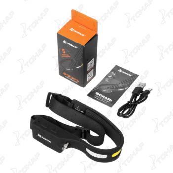 2 489 р. Фонарь налобный сенсорный LED-200 LM, COB-200LM, IPX4, USB  n-fn-hl76  с доставкой в г. Воронеж. Увеличить фотографию 12