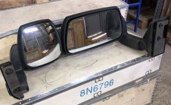 11 649 р.     Зеркало заднего вида правое Iveco-Hongyan SHACMAN 5801582582  с доставкой в г. Воронеж. Увеличить фотографию 5