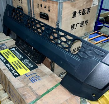 5 179 р. Решетка бампера (тягач) SHAANXI X3000  (!!!УЦЕНКА: возможен нетоварный вид!!!) SHACMAN dz97189621061  с доставкой в г. Воронеж. Увеличить фотографию 2