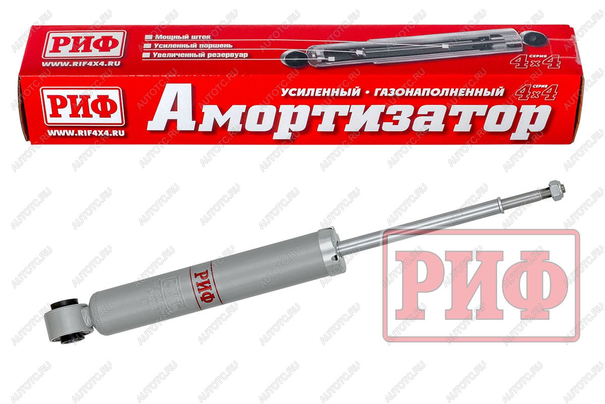 4 569 р. Амортизатор РИФ газовый задний Kia Mohave под лифт 0-30 мм  sag308  с доставкой в г. Воронеж