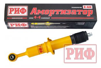 10 719 р. Амортизатор усиленный РИФ передний Toyota Hilux 2015+, Fortuner 2015+ штатный и лифт 0-45 мм  sa239  с доставкой в г. Воронеж. Увеличить фотографию 1