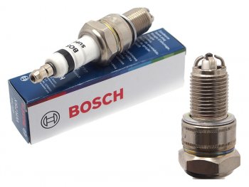 379 р. Свеча зажигания AUDISKODAVW 1.61.82.5 95-VAZ 2101-2111,2115 не инжекторные BOSCH 0242232505  с доставкой в г. Воронеж. Увеличить фотографию 1