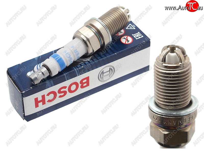 819 р. Свеча зажигания AUDI A3A4A6RENAULT LOGANDUSTER 04-SKODA OCTAVIA 04-RAPID 12-VW GOLFJETTA 05- BOSCH 0242232502  с доставкой в г. Воронеж
