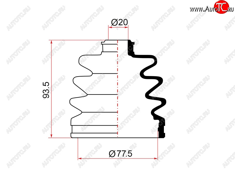599 р. Пыльник ШРУСа наружный NISSAN BLUEBIRD SYLPHY QNG10 00-05ALMERA N15 95-00 MARUICHI 07-421  с доставкой в г. Воронеж