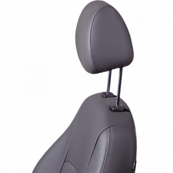 6 799 р. Комплект чехлов для сидений (РЗС 40/60 3П Илана+Орегон) ТУРИН Lord Autofashion  KIA Cerato  1 LD (2004-2007) хэтчбэк (серый, вставка серая, строчка серая)  с доставкой в г. Воронеж. Увеличить фотографию 3