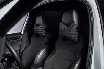 629 р. Подушка-косточка (Илана+Афины) КОСТОЧКА ст СОТА Lord Autofashion   (черный, черный, строчка бежевая)  с доставкой в г. Воронеж. Увеличить фотографию 2