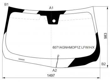 12 449 р. Стекло лобовое (Обогрев щеток Камера Датчик дождя) Infiniti M25 10-14  M35 10-13  M37 10-14  M4 XYG 6071AGNHMOP1Z LFW/H/X  с доставкой в г. Воронеж. Увеличить фотографию 1