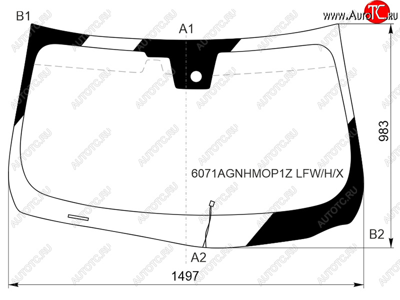 12 449 р. Стекло лобовое (Обогрев щеток Камера Датчик дождя) Infiniti M25 10-14  M35 10-13  M37 10-14  M4 XYG 6071AGNHMOP1Z LFW/H/X  с доставкой в г. Воронеж