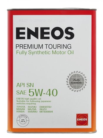 4 999 р. Масло моторное синтетическое ENEOS Premium Touring 5W-40 SN 4л ENEOS 8809478942162  с доставкой в г. Воронеж. Увеличить фотографию 1