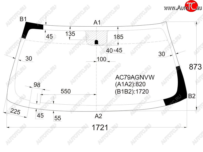6 699 р. Стекло лобовое (Молдинг) Chevrolet Tahoe 06-14  Cadillac Escalade 06-15  Chevrolet Silverado 07-13 FUYAO AC79AGNVW  с доставкой в г. Воронеж