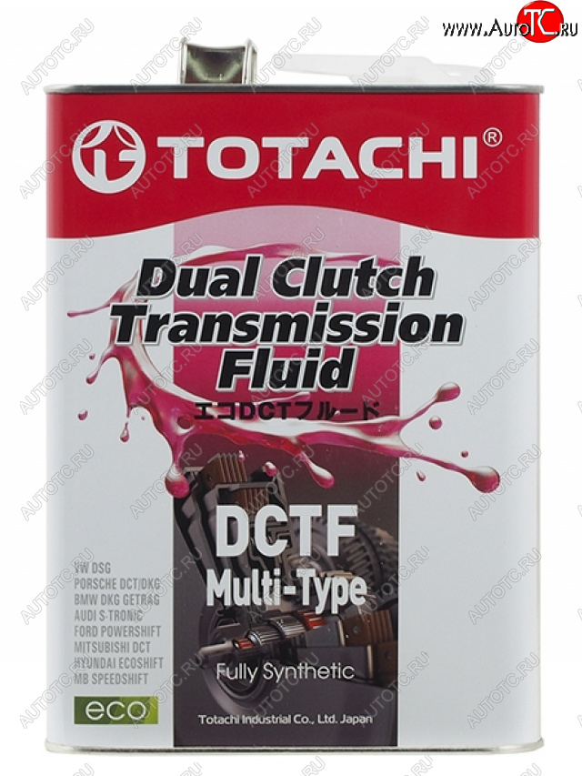 6 749 р. Масло трансмиссионное TOTACHI DCTF MULTI-TYPE 4л TOTACHI A8204  с доставкой в г. Воронеж