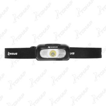 1 219 р. Фонарь налобный NISUS 200 LM, IP44, USB  n-fn-hl05-d  с доставкой в г. Воронеж. Увеличить фотографию 3