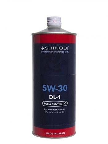 1 329 р. Масло моторное синтетическое SHINOBI DL-1 5W-30 1L SHINOBI SH0015  с доставкой в г. Воронеж. Увеличить фотографию 1