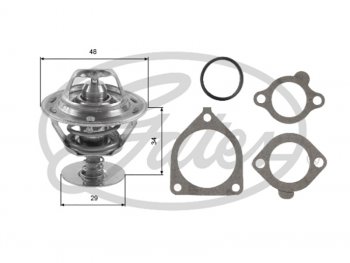 1 399 р. Термостат TOYOTA #A#E#S#C#Y1NTQG13QG15QG18QG16DE GATES TH39082G1  с доставкой в г. Воронеж. Увеличить фотографию 1