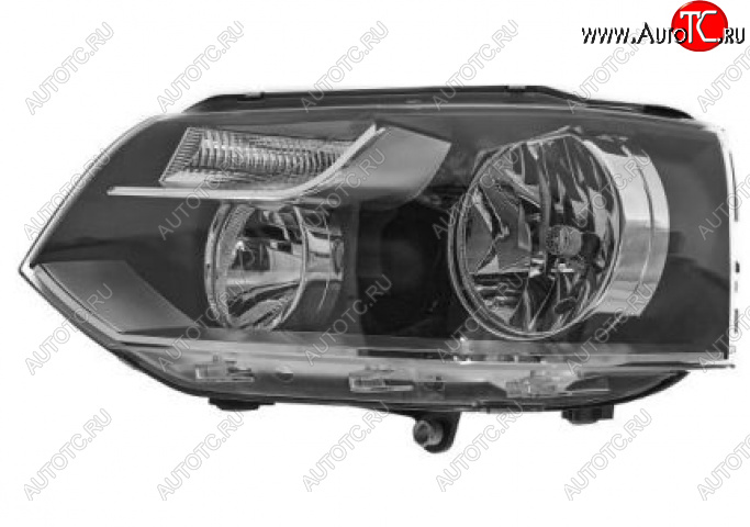 14 399 р. Левая фара (c электрокорректором) DEPO Volkswagen Transporter T5 рестайлинг (2009-2015)  с доставкой в г. Воронеж