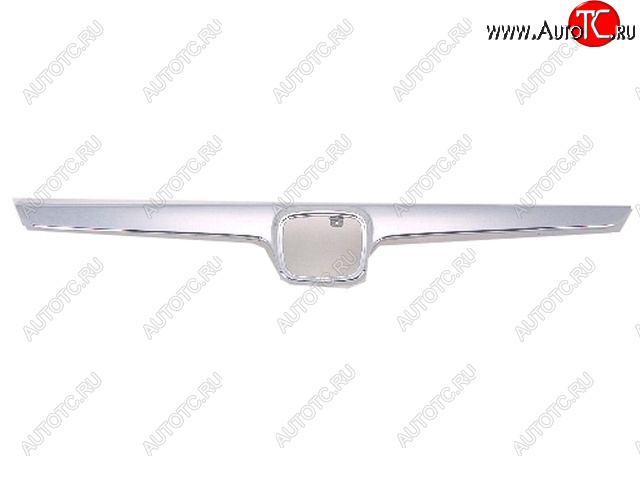 3 899 р. Молдинг решетки радиатора (пр-во Тайвань) BODYPARTS  Honda Civic  FD (2005-2008) седан дорестайлинг (хром)  с доставкой в г. Воронеж