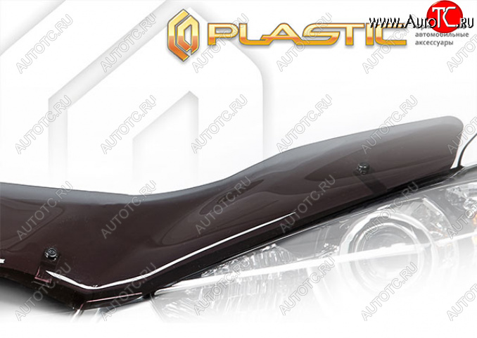 1 999 р. Дефлектор капота CA-Plastic  Toyota Roomy  M900A,M910A (2020-2025) рестайлинг (classic полупрозрачный)  с доставкой в г. Воронеж