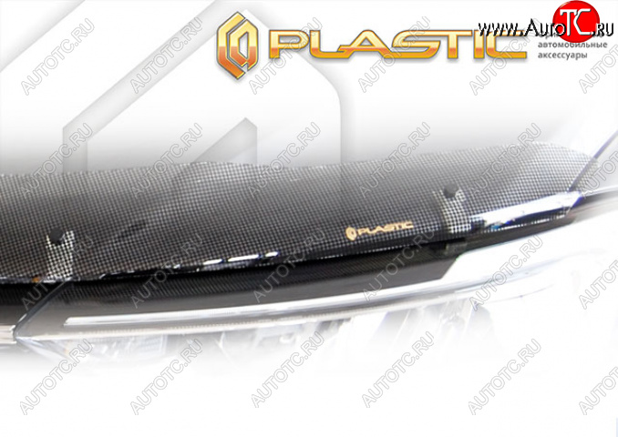 2 299 р. Дефлектор капота (рынок РФ) CA-Plastic  Москвич 6 (2023-2025) лифтбэк (Шелкография черная)  с доставкой в г. Воронеж