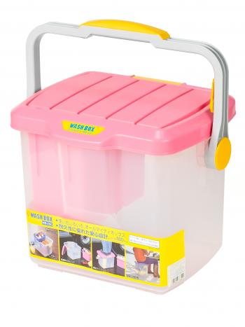 4 949 р. Ящик экспедиционный IRIS RV BOX WASH BOX 25C, 25 литров 41x31x32,5 см. Розовый  wb-25cpink  с доставкой в г. Воронеж. Увеличить фотографию 1